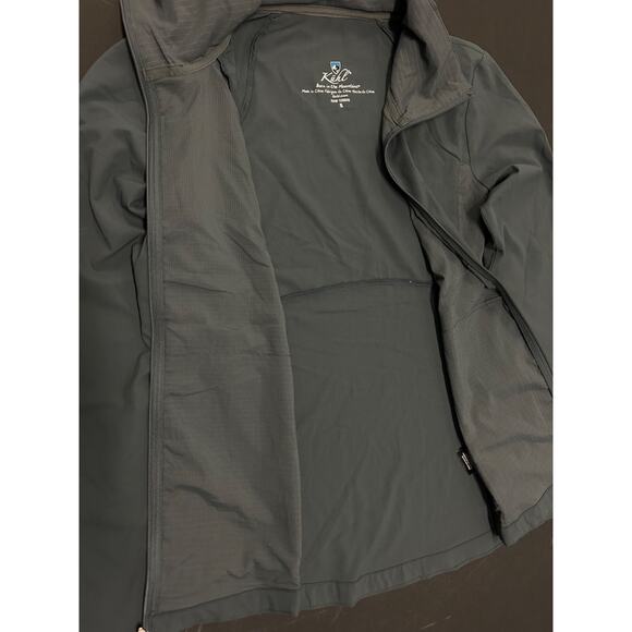 Kuhl Women's Bandita Lightweight Front Zip Jacket Gray Stowable Hood UPF 50 Sz S - Picture 6 of 14